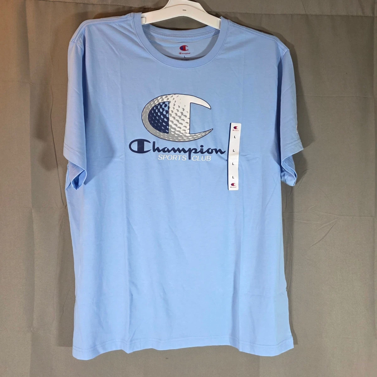 Champion Blue T-Shirts for Men for sale | eBay