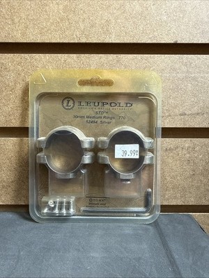 Leupold STD 30mm Steel Rings All Heights