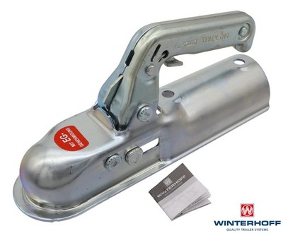 Winterhoff 750 kg 60mm Zugkugelkupplung WW 8 B / EM 80 R F Kugelkupplung Zugmaul