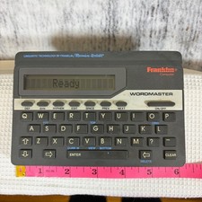 Franklin Wordmaster Deluxe WM-1055 Electronic Dictionary Merriam-Webster Vintage