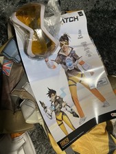 Overwatch Tracer Complete Padded Costume Size S/P 4-6X