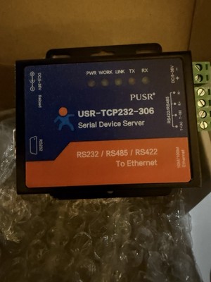 Industrial POS Serial Device Server RS232, RS485, RS422 to Ethernet TCP/IP