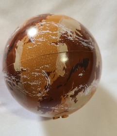 LEGO Star Wars Planet Series Globes -Green Tatooine/Endor 9675 & Orange Geonosis