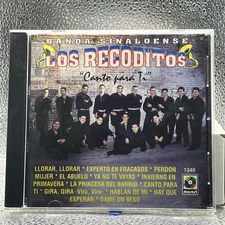 CD-📀-BANDA SINALOENSE LOS RECODITOS-CANTO PARA TI-1995 MUSART