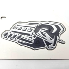 OEM Mopar 2026 Ram 1500 2500 5.7L 6.4L V8 Hemi 3D Fender Emblem Satin Right Side