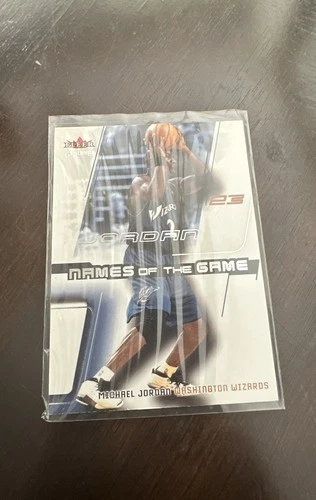 2002-03 Fleer Genuine - Names of the Game Michael Jordan #NG 7