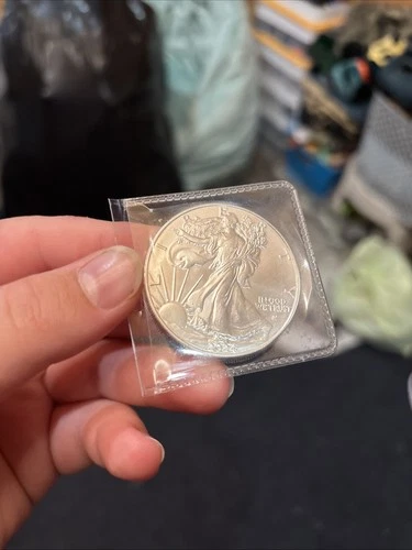 1 Troy Oz. .999 Fine Silver Round Walking Liberty Bullion