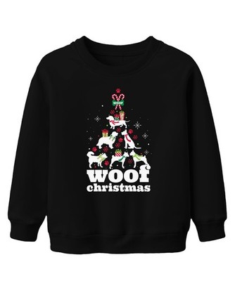 Woof Christmas Hunde Weihnachtsbaum Hundebesitzer - Weihnachten Weihnachtsgesche