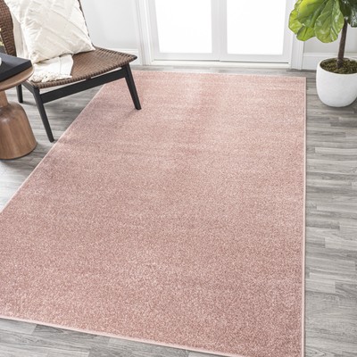JONATHAN Y Lighting SEU100-6 Supersoft 6-1/4' x 9' Polypropylene - Pink