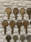 Lot of (23) Vintage Master Lock Co. Padlock Keys-Walking Lion, Etc. Made in USA — photo 2
