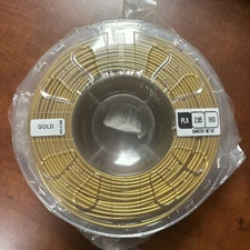 Gizmo Dorks Gold PLA Filament 2.85mm 1KG for 3D Printing Gold