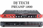 DJ TECH PREAMP 1800 1U Rackmount USB Player and Recorder