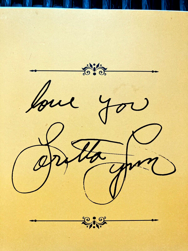 Loretta Lynn's Favorite Recipes and Favorite Country SongsSignature on