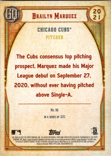 2021 Topps Gypsy Queen Baseball Base. -PICK YOUR CARD - Picture 154 of 390