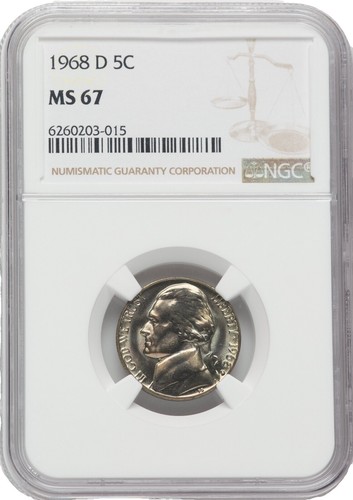 1968 S JEFFERSON NICKEL NGC MS65 MAC 4FS RARE $750.00 IN FS * | eBay