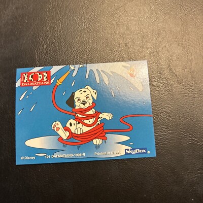 Jb10b 101 Dalmatians 1996 Skybox #87 Color In