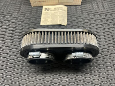 Vintage Kawasaki Jetski JS 440 550 550sx K&N Dual Oval Flame