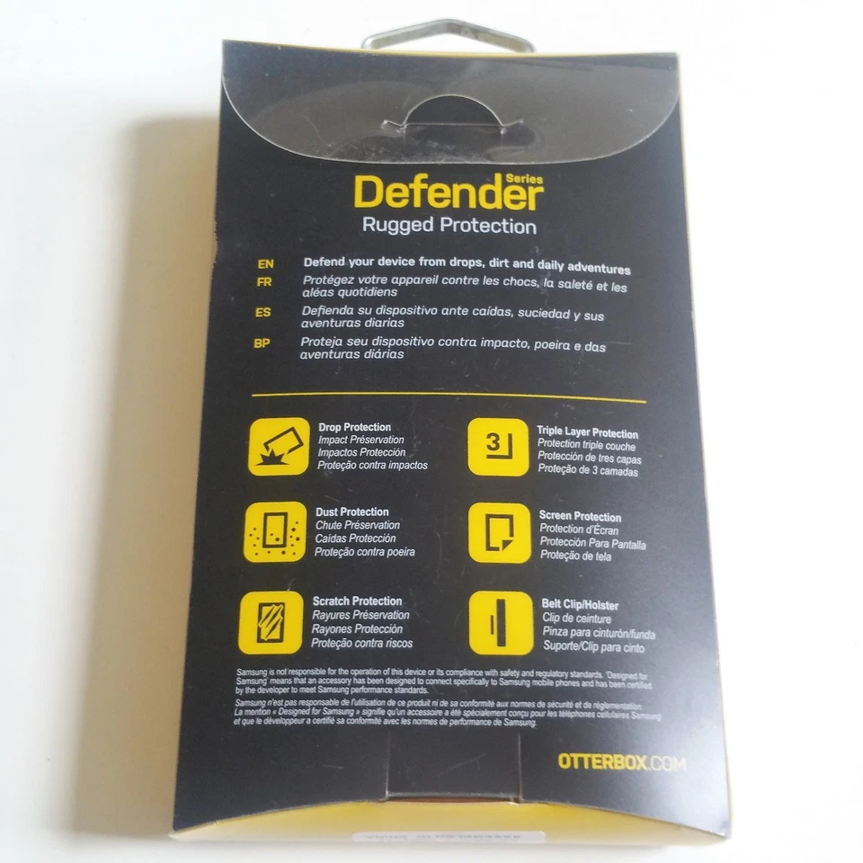 OtterBox Defender Series Case With Belt Clip for Samsung Galaxy Note 5 Pink - Image 4 of 4