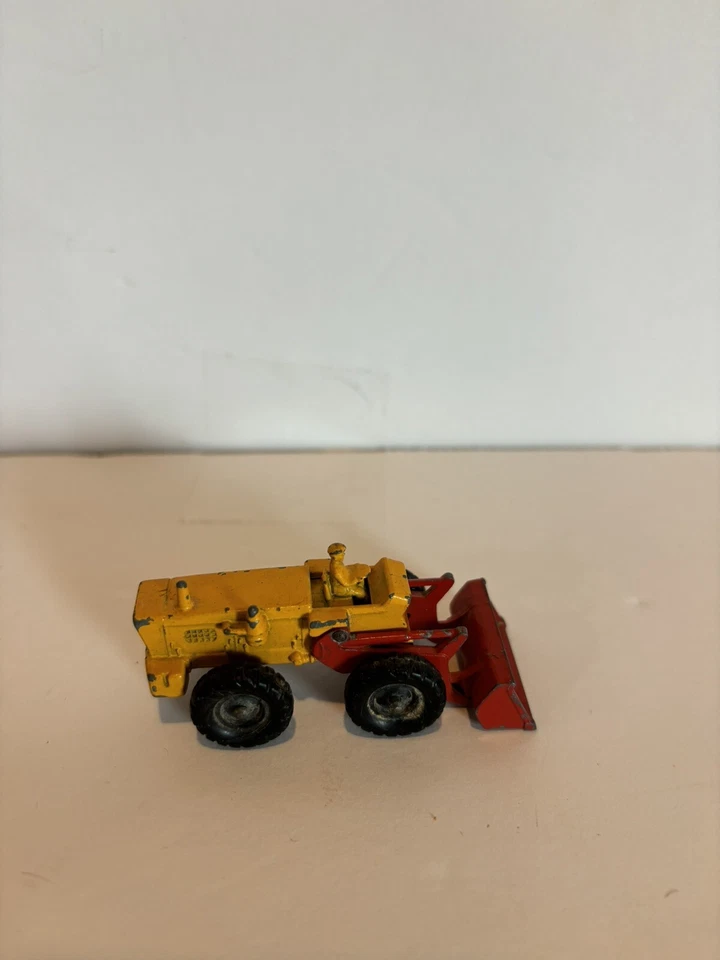 Pala tractor Aveling Barford 1962 Lesney Matchbox #43 de colección hecha en Inglaterra Foto 3 de 4