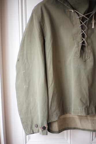 Vintage 1940s Rare WW2 US Navy Foul Weather Parka - Picture 4 of 14