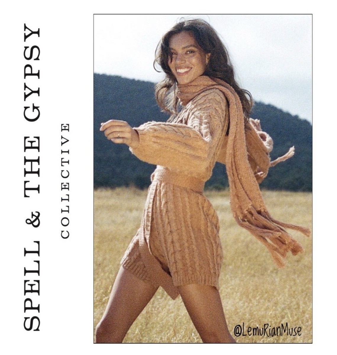 NWT Spell & The Gypsy Yellowstone Knit Beanie One Size Spell & The Gypsy Collective Gypsy Hats for Women | Mercari main image 2