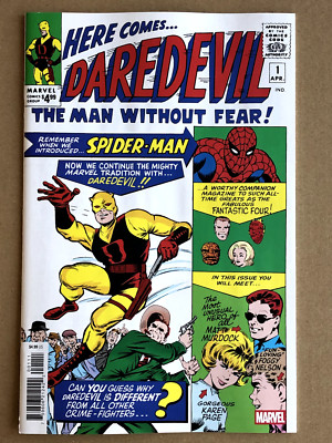 Daredevil 1 Faksimile Reprint Edition. 1. App von Daredevil