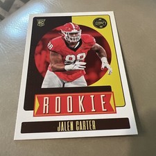 2023 Panini Legacy - Rookies #178 Georgia Bulldogs (RC) Jalen Carter