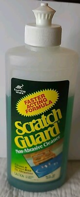 Vintage 1987 Turtle Wax SCRATCH GUARD Bath & Kitchen Cleaner USA 