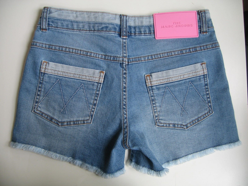 Marc Jacobs Girl's Designer Denim Stretch Shorts 12 y - Picture 3 of 8