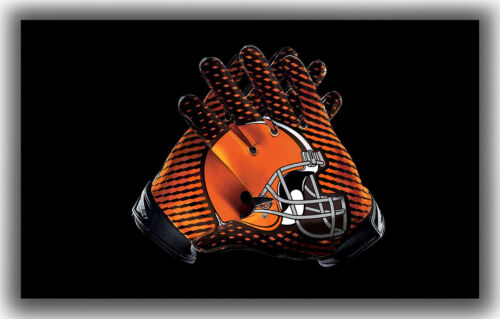 Cleveland Browns Football Team Memorable Flag 90x150cm 3x5ft Gloves Banner - Photo 1 sur 6
