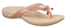 Vionic Bella Papaya Tropical Toe-Post Sandal Women's sizes US 5-12 NEW!!!