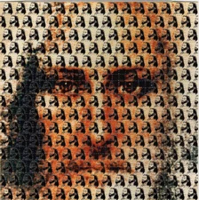JESUS BLOTTER ART perforated sheet paper psychedelic art
