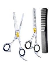 Professional Barber Shears Hairdressing Hair Cutting Thinning Scissors 6.5"/KIT