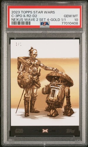 2023 Topps Star Wars Nexus Wave 2 Set 4 1/1 Complete Set PSA 10 Darth Vader - Picture 6 of 8