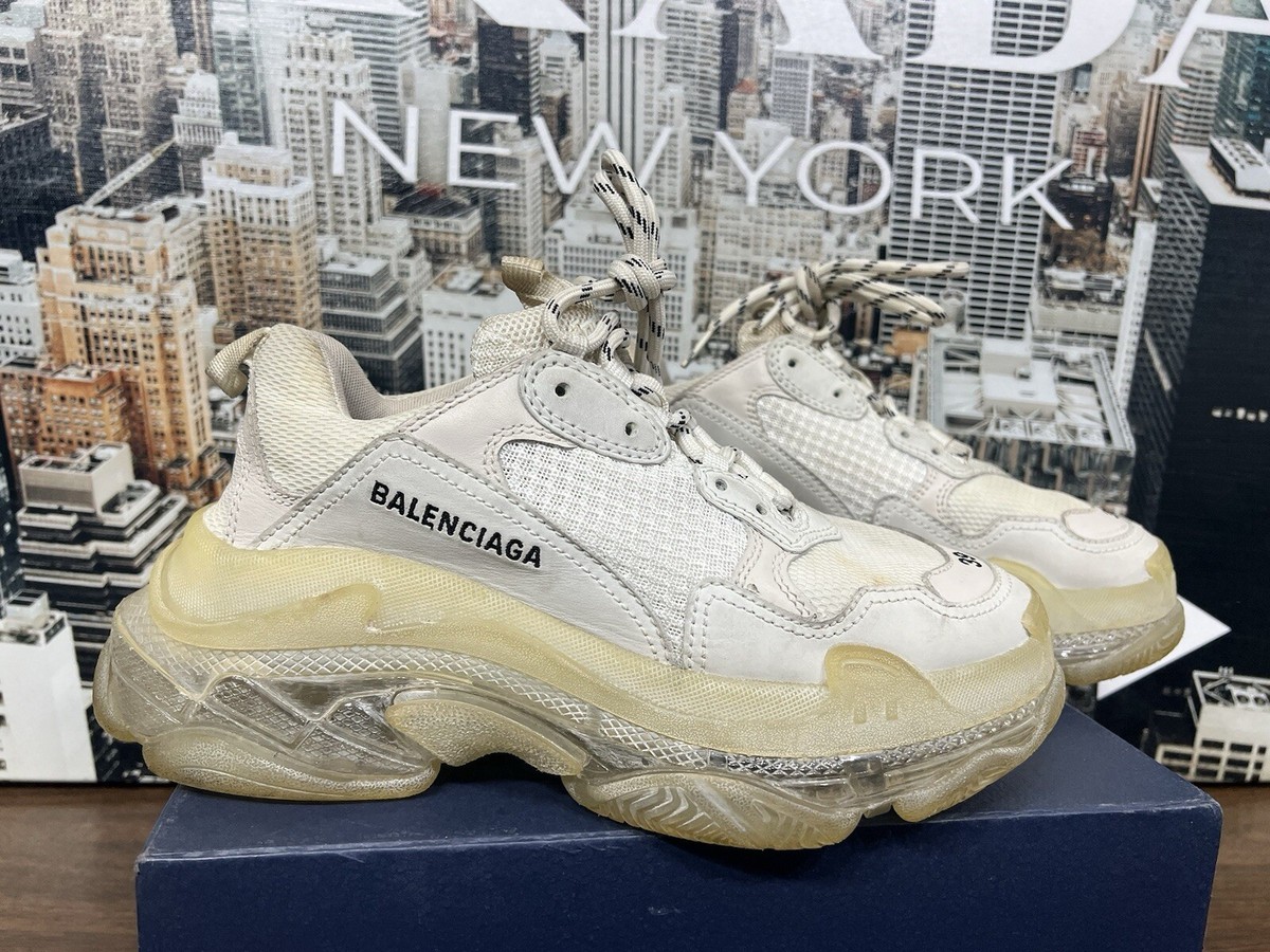 Balenciaga Triple S Sneaker Clear Sole Size US6, UK5,EUR39, JP26