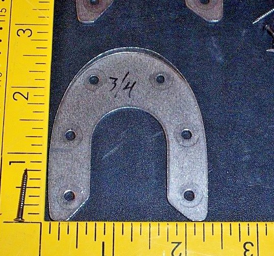 Metal Horseshoe Heel Plates (Taps) sz 34 eBay