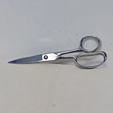 VTG CASE XX 8" Chrome Take Apart Household Scissors Shears Kitchen Office Crafts
