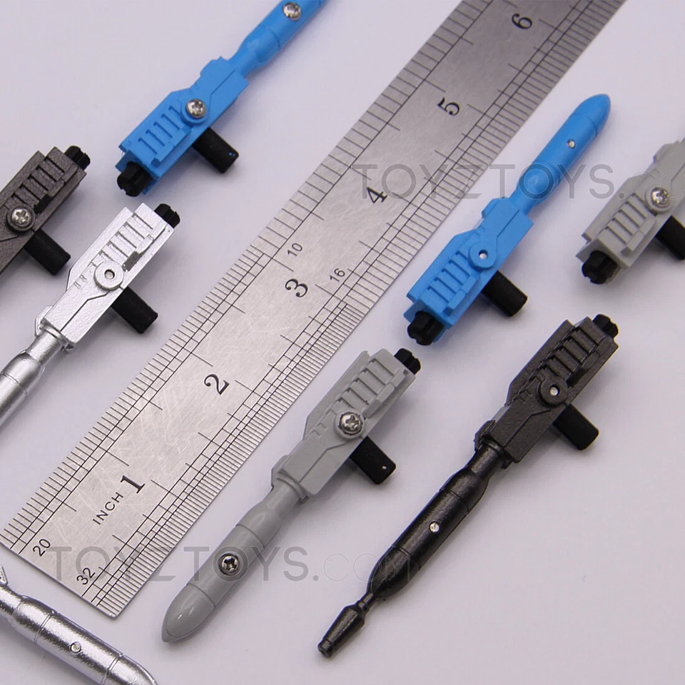 Kit de actualización de pistola de armas para Siege Earthrise Skywarp Thundercracker Starscream Foto 3 de 4