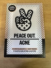 ACNE PATCH Pimples Healing Dots Helps Clear Blemishes Overnight 60ct PEACE OUT