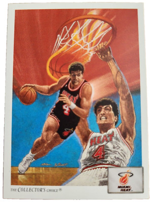 1991 Upper Deck #80 Rony Seikaly Checklist Miami Heat Basketball Card (G2
