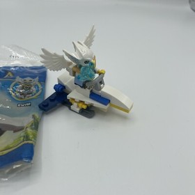 LEGO LEGENDS OF CHIMA Ewar's Acro Fighter 30250 Complete 2013 Retired Great!