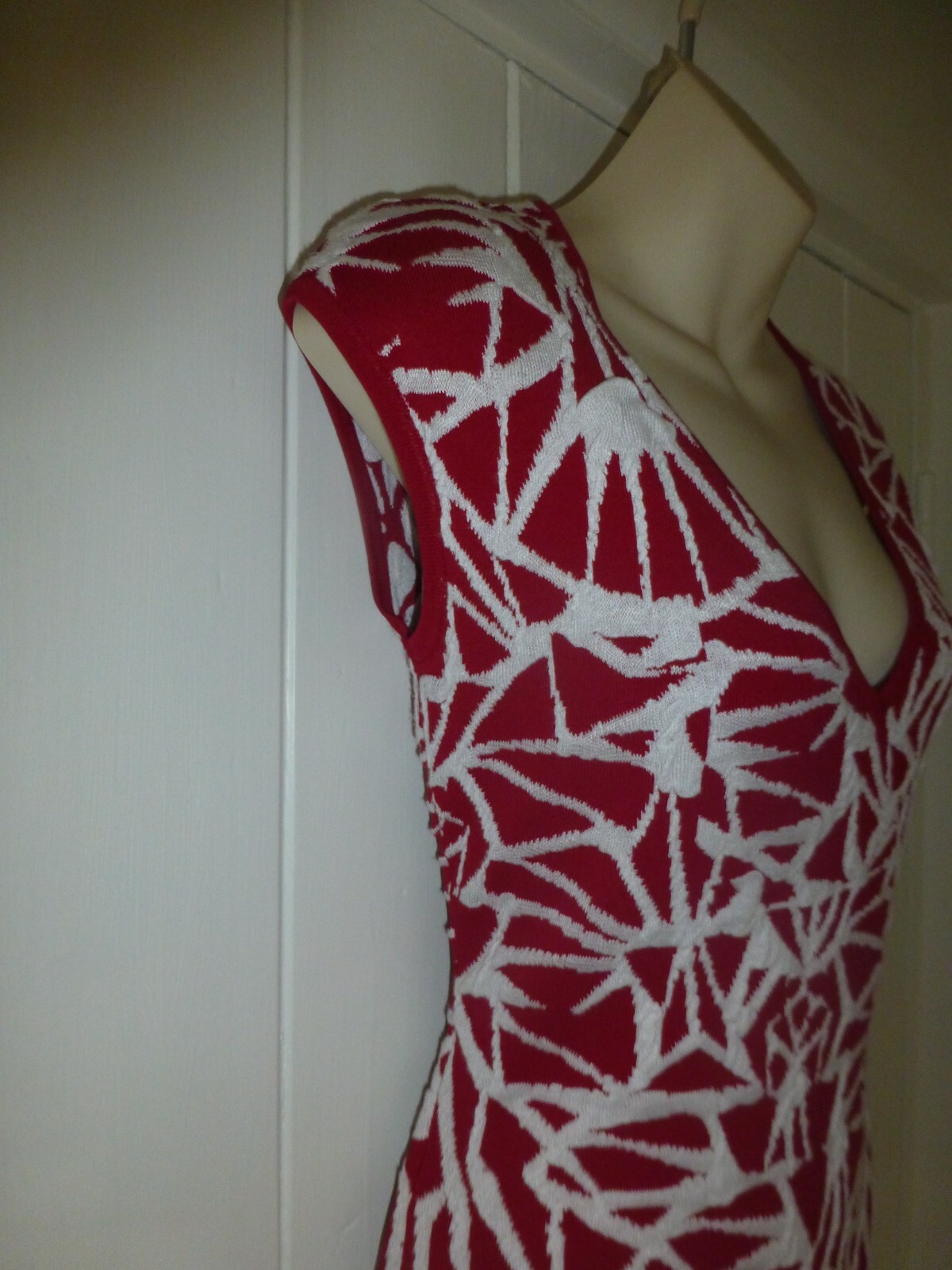 Fenn Wright Manson studio size S Red knitted dress - image 7