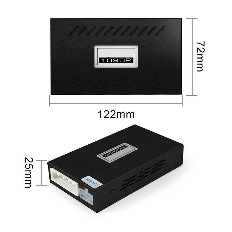 Sistema panorámico de visión de aves de 360° grados 4 cámaras grabación estacionamiento cámara de visión trasera Foto 4 de 4