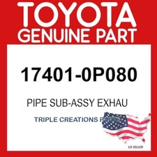 Toyota Genuine 174010P080 Pipe Sub-Assy 17401-0P080 OEM