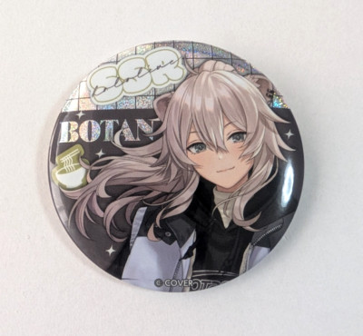 hololive Winter Street Shishiro Botan hologram PinBack Button Can badge 2set