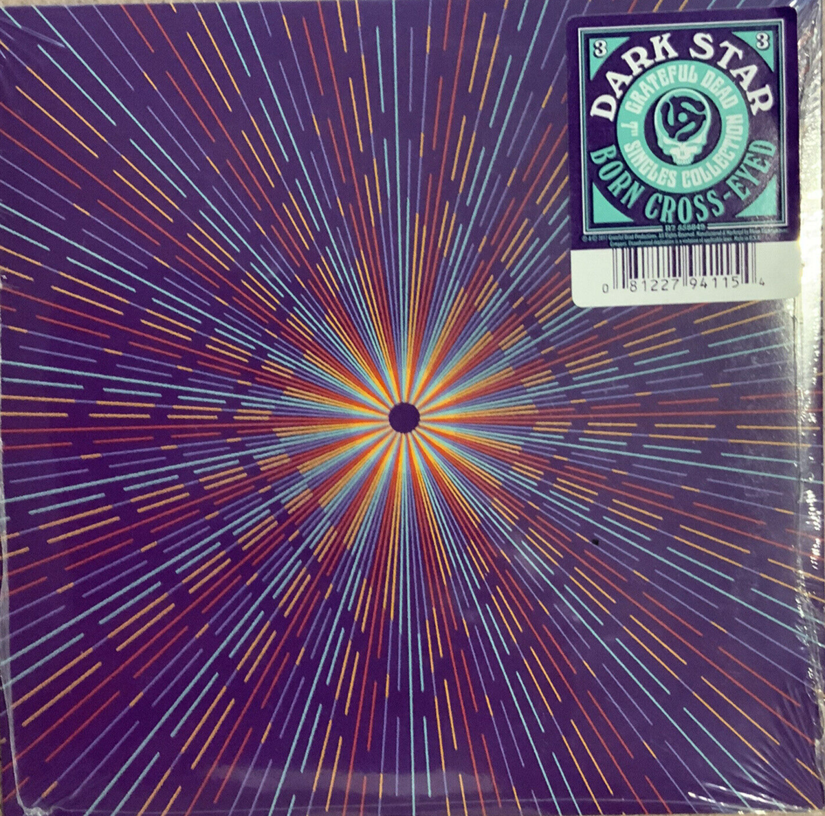 Grateful Dead Dark Star RSD 2012 未開封アナログ Grateful Dead Single Vinyl Dark Star Born Cross-Eyed Ltd #ed Brand
