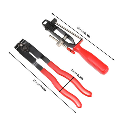 32PCS/Set CV Clamp Banding Tool CV Joint Crimp Clamp Pliers & CV Boot Clips Kit - Picture 3 of 7