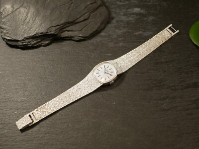 Schöne 0,925 Sterling Silber Uhr Armbanduhr Handaufzug Emka Geneve Matt 