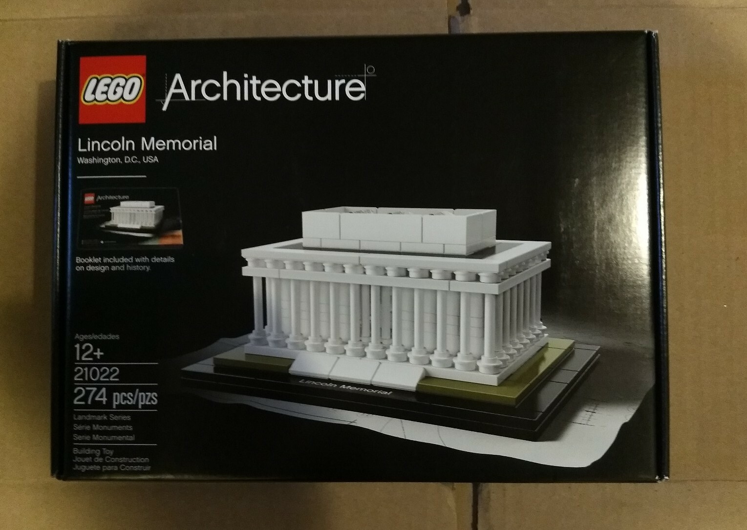 lincoln memorial lego set