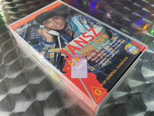 Jansz On The Run - Geoff Jansz What's Cooking Australian Chef 1997 VHS - RARE - Picture 2 of 5